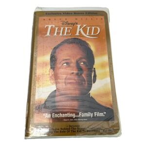 Vintage VHS‎ Disney The Kid Bruce Willis Video Clam Shell New Sealed